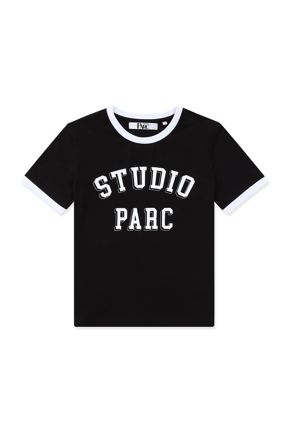 스튜디오파르크 링거 티셔츠 (블랙) - 리치즈 RICHEZ