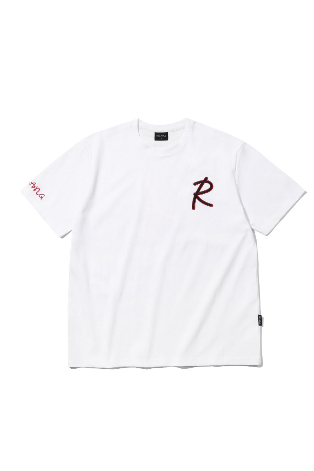[WOMEN] 로랑 에센셜 R 티셔츠 (레드) - 리치즈 RICHEZ