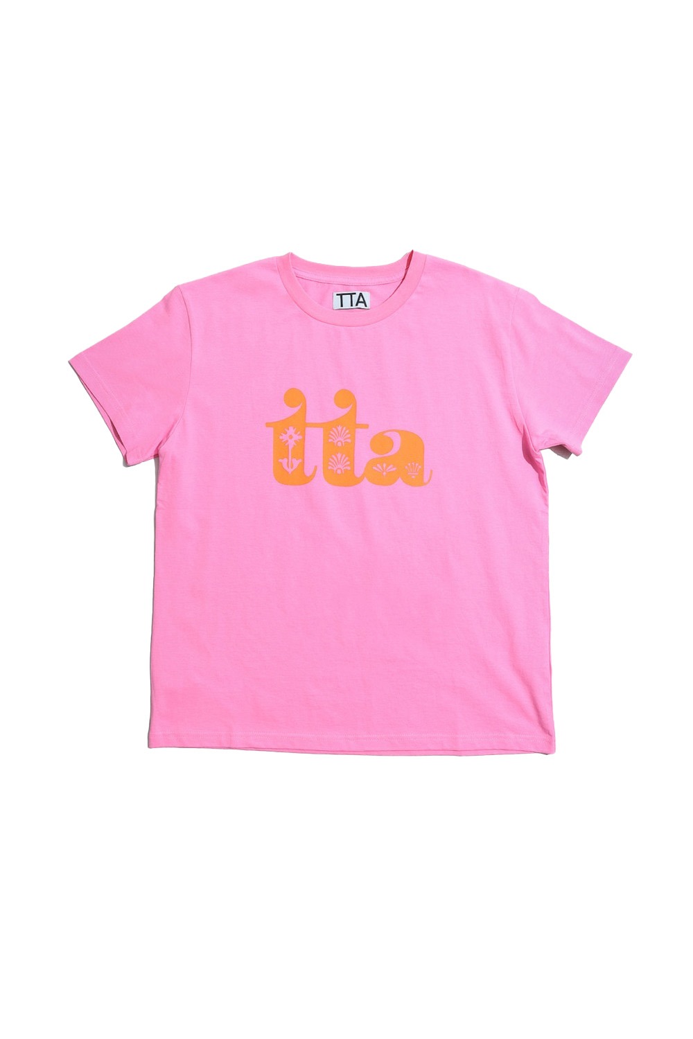 TTA 가든 S/S 티셔츠 (핑크) - 리치즈 RICHEZ