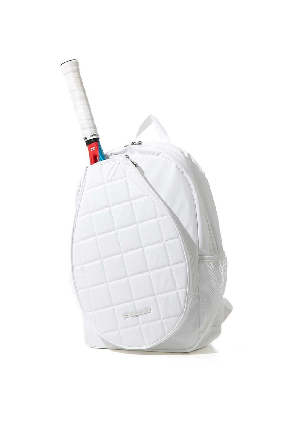 LOVEFORTY QUILTING RACKET BACKPACK (WHITE) RICHEZ